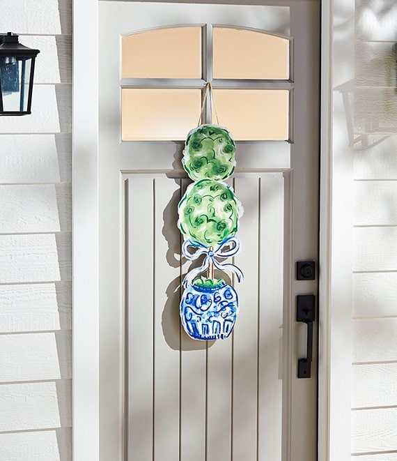 Mud Pie Garden Collection Topiary Door Hanger | Dillard's