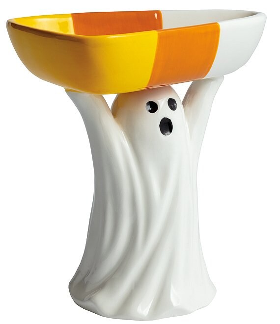 Mud Pie Halloween Collection Candy Corn Ghost Novelty Candy Dish