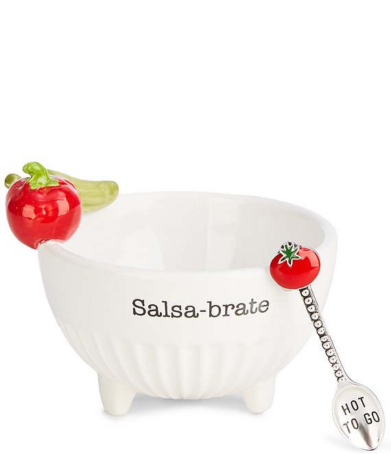 Mud Pie Salsa Dip Bowl Set