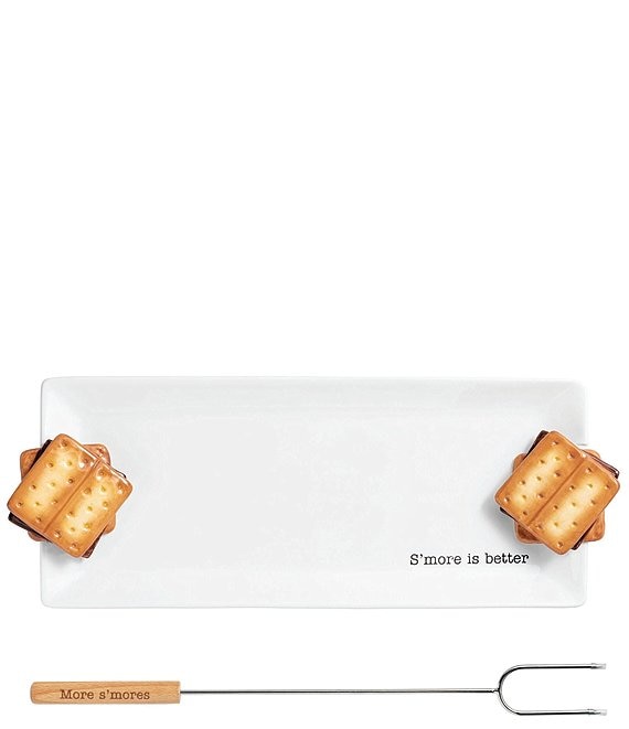Mud Pie S'more Is Better Tray Set