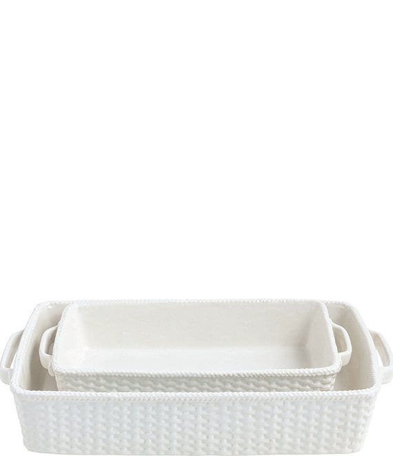 Mud Pie Woven Baker Set