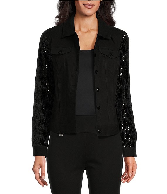 Dillards on sale velvet jacket