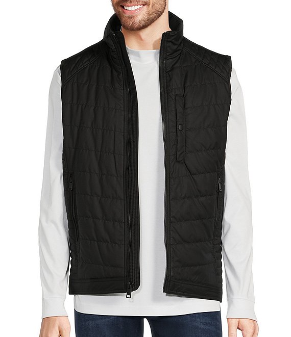 Murano Big & Tall Coated Quilted Vest | Dillard's