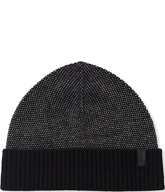 Murano Cashmere Two Tone Knit Beanie
