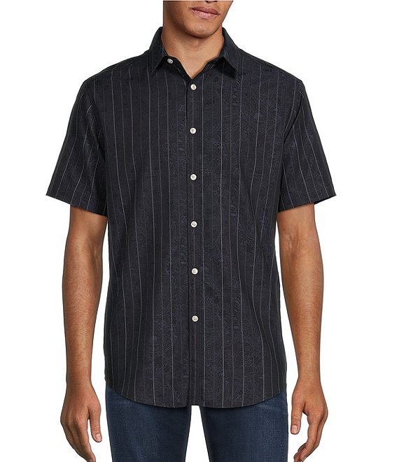 Murano Classic Fit Paisley Print Short Sleeve Woven Shirt | Dillard's