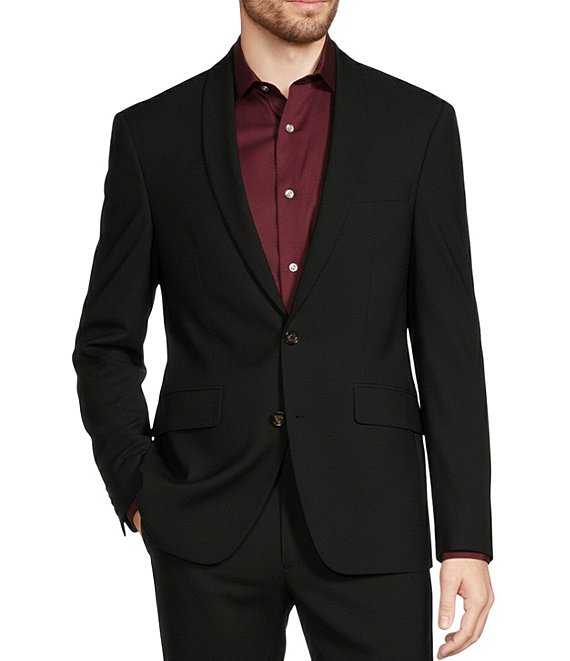Murano Collezione Slim Fit Performance Bi-Stretch Wool Blend Suit Separates Blazer