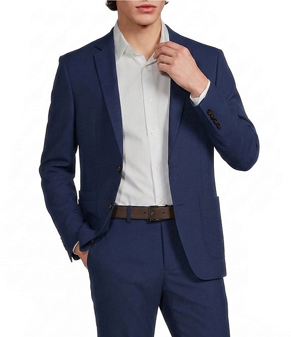 Murano Collezione Slim-Fit Performance Bi-Stretch Wool Blend Suit Separates Blazer, Mens, XL, Blue - Dillard's Exclusive Murano Collezione Slim-Fit Performance Bi-Stretch Wool Blend Suit Separates Blazer, Mens, XL, Blue - Dillard's Exclusive