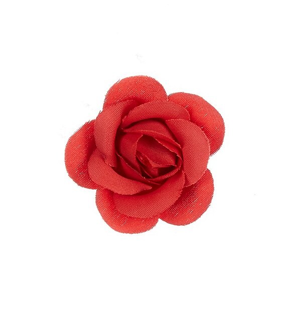 Murano Fabric Rose Lapel Pin
