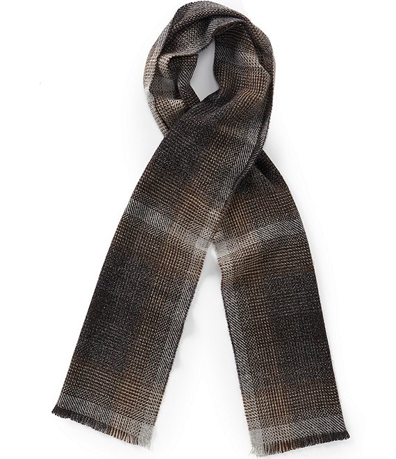Murano Herringbone Striped Scarf