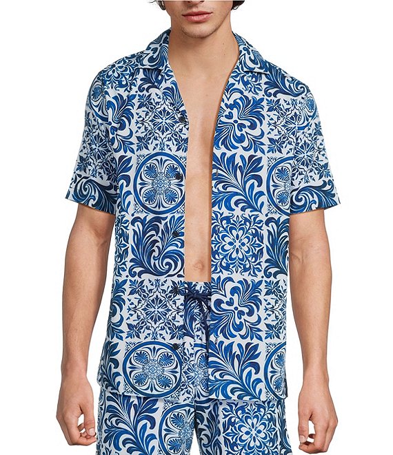 Murano Large Tile Coordinating Cabana Camp Top