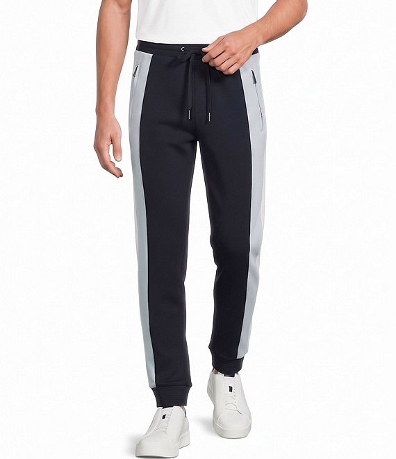 Murano Liquid Luxury Lucas Color Block Jogger Pants