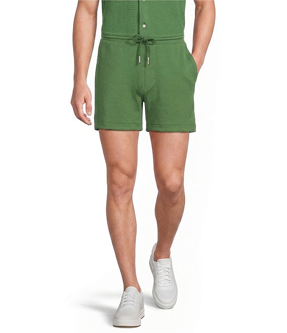 Murano Liquid Luxury Textured 5.5#double; Inseam Shorts