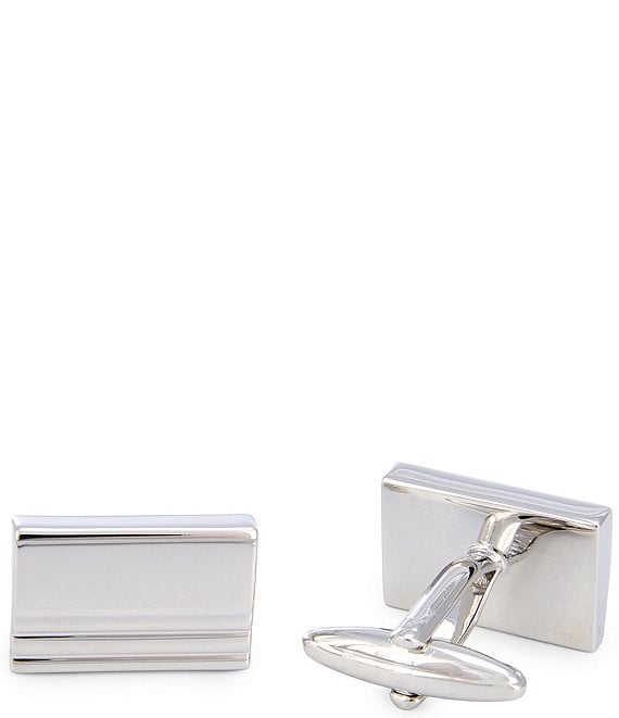 Murano Polished Step Cuff Links