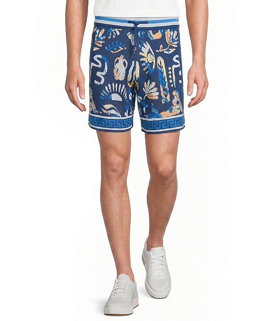 Murano Saronic Islands, Greece Collection Jacquard 5.5#double; Inseam Shorts