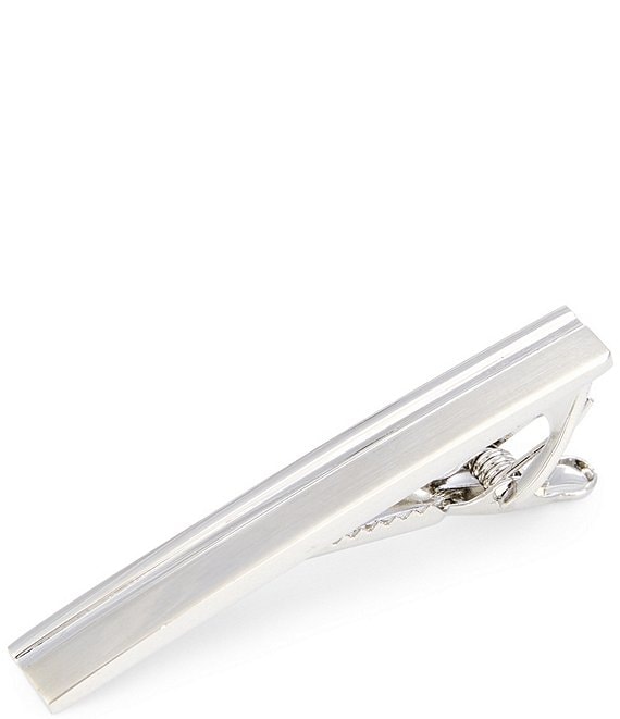 Murano Satin Silverstone Tie Bar
