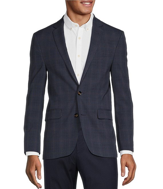 Murano Slim Fit Plaid Suit Separates Blazer | Dillard's