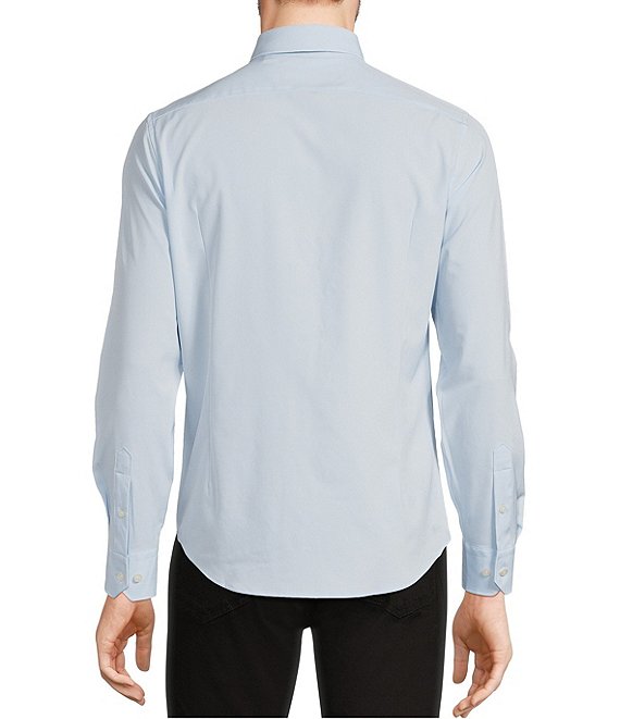 murano slim fit performance dress shirt Murano Big & Tall Slim-Fit Performance Stretch Long Sleeve Woven Shirt