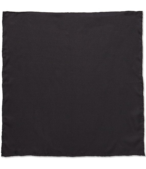 Murano Solid Silk Pocket Square