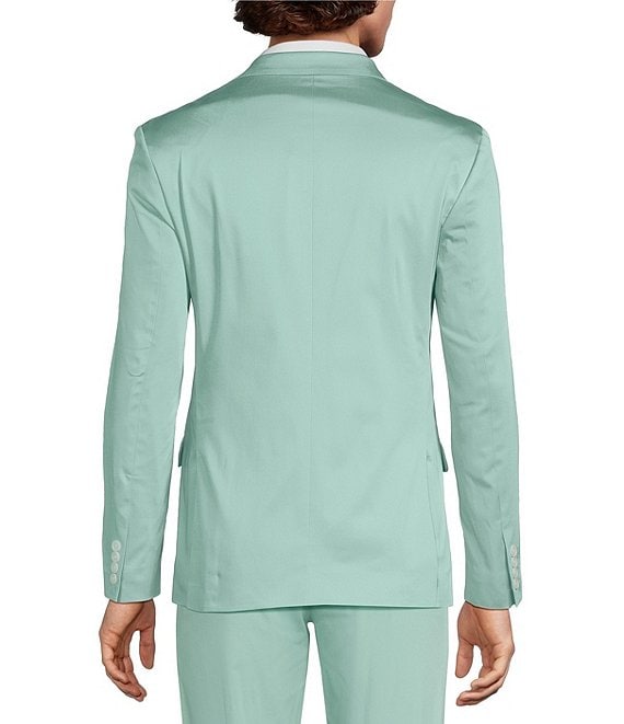 タ*コ様 fofofofa APERO SUIT / sea green Murano The Event Capsule Slim Fit Sateen Suit Separates Jacket