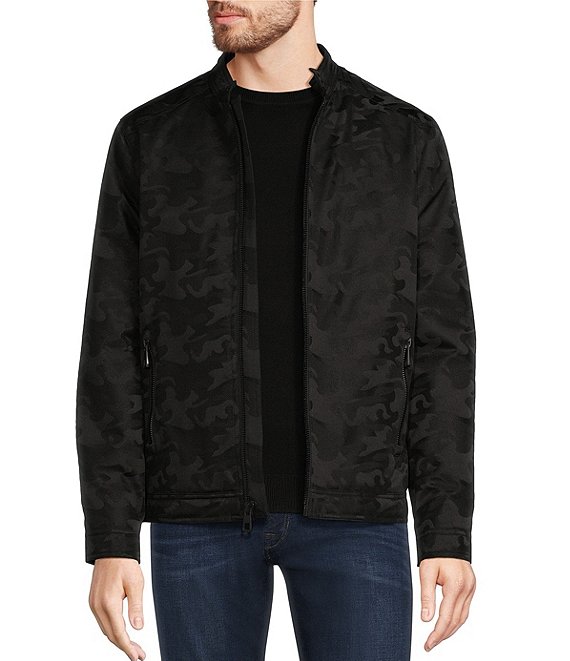 Michael kors camo jacket dillards best sale