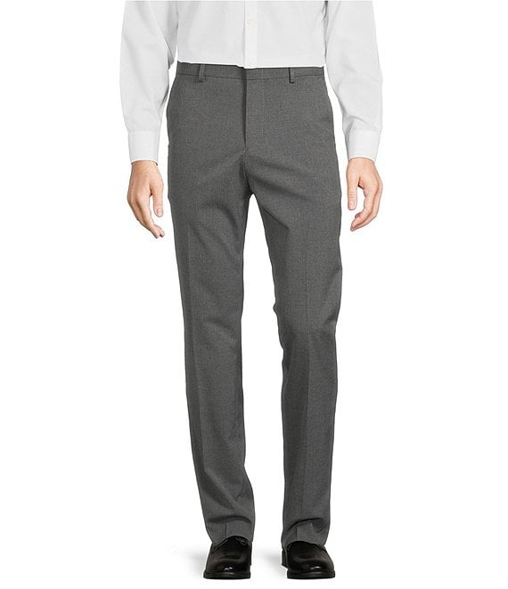 Wool Super 120s Flat Front Tuxedos Trouser By Ike Behar - Tuxedos Online