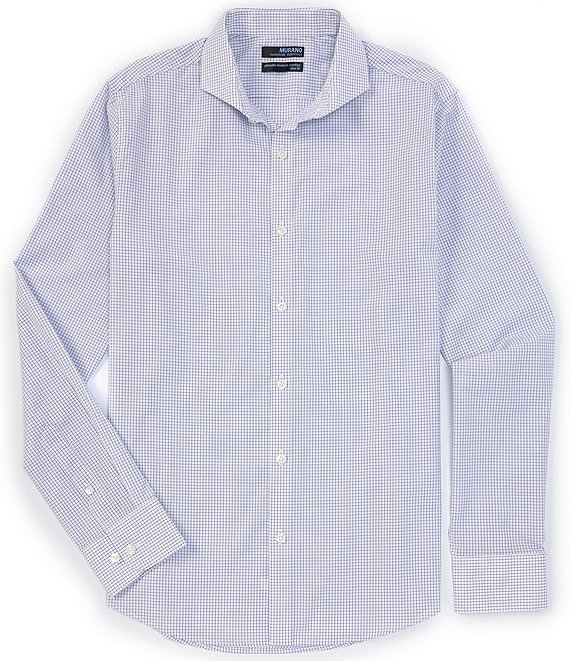 Murano Wardrobe Essentials Slim-Fit Long-Sleeve Woven Shirt | Dillard's