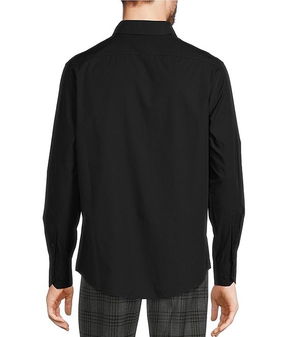 Murano Wardrobe Essentials Classic-Fit Solid Long-Sleeve Woven