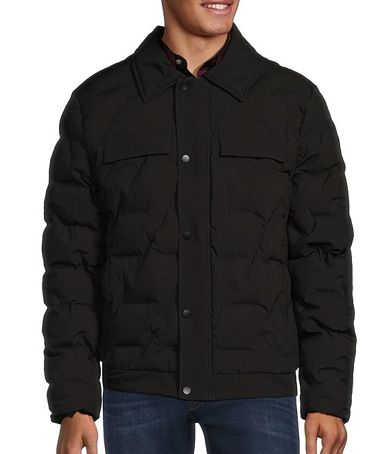 Murano Welded Jacket with Shirt Collar | Dillard's