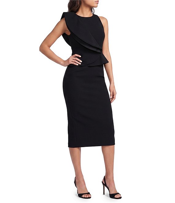 Muse by Marchesa Asymmetrical Ruched Oren Dress