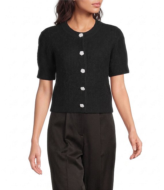 Muse by Marchesa Short Sleeve Rosie Cardigan