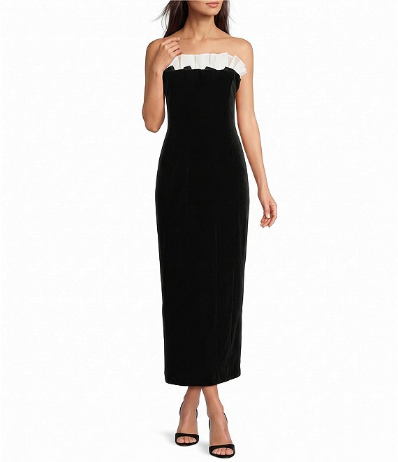 Muse by Marchesa Velvet Maxi Cheyne Dress