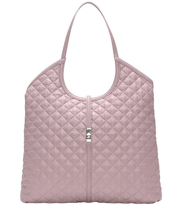 MZ Wallace Astor Large Quilted Turnlock Tote Bag