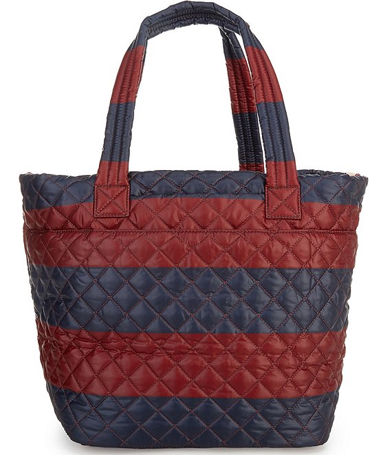 MZ Wallace Rugby Stripe Medium Metro Deluxe Tote Bag | Dillard's