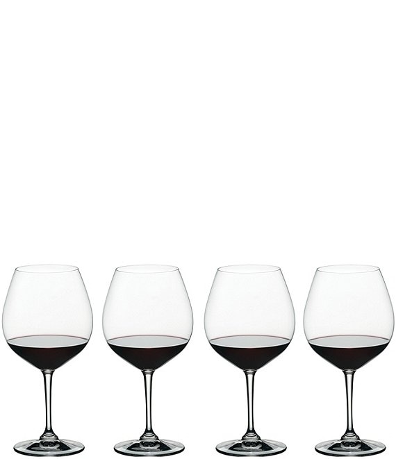 Nachtmann ViVino Burgundy Glasses, Set of 4