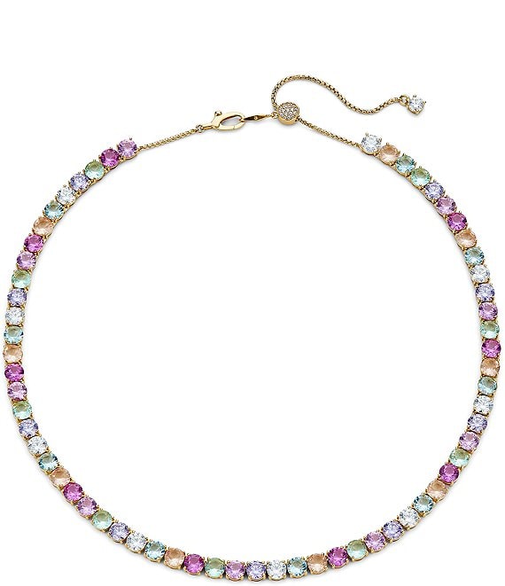 Nadri Candy Crush Crystal Slider Choker Necklace | Dillard's