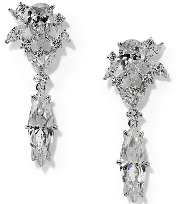 Nadri Cannes Marquise Drop Earrings