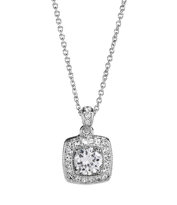 Nova Cushion Cut Lab Diamond Pendant Necklace | Lily Flo Jewellery | Wolf &  Badger