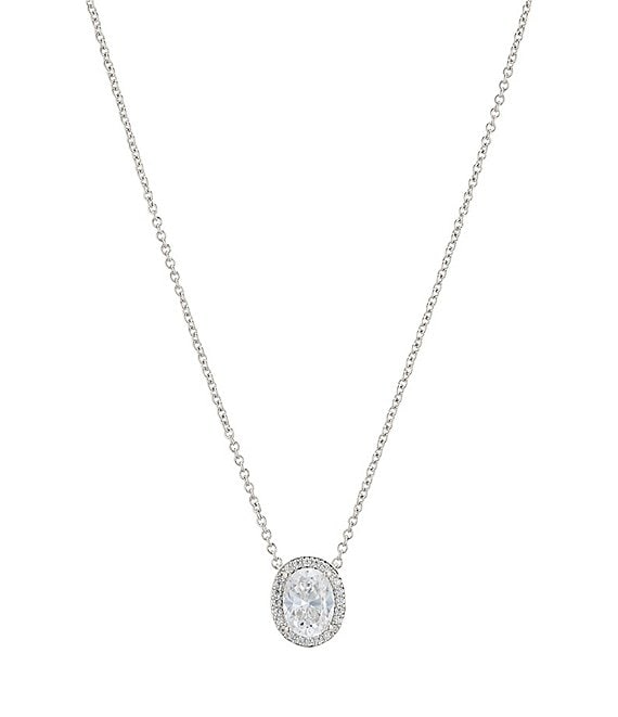 Nadri solitaire 2025 pendant necklace