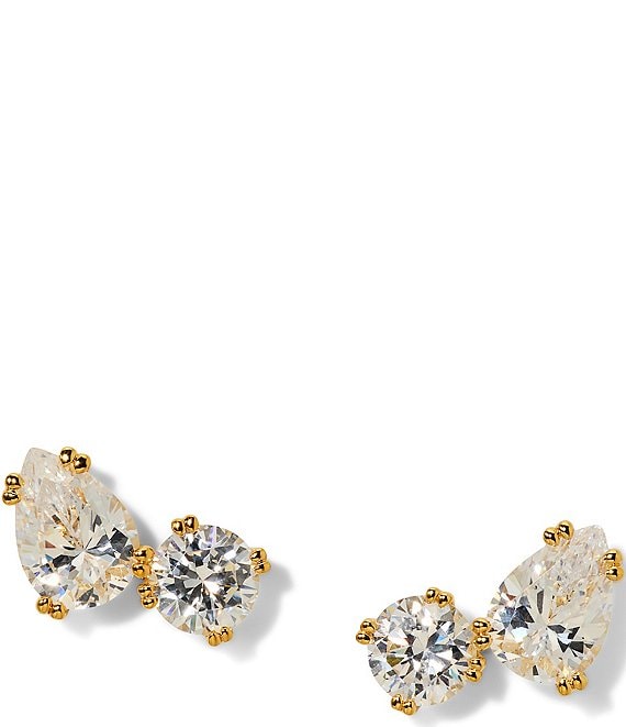 Nadri Twinnie Toi Moi Stud Earrings