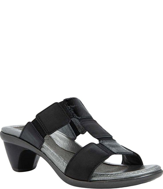Naot Form Leather Slide Sandals