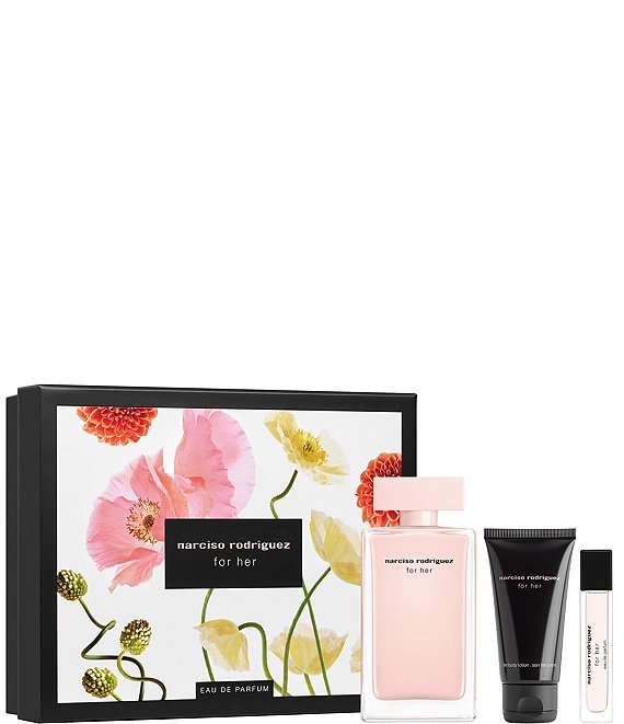 Narciso Rodriguez For Her Eau de Parfum 3-Piece Gift Set