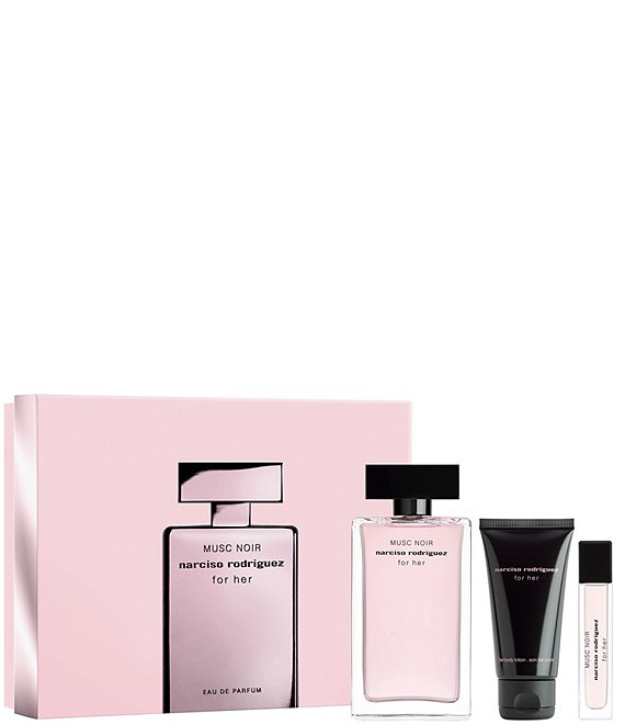 Narciso Rodriguez For Her Musc Noir Eau de Parfum 3-Piece Gift Set ...