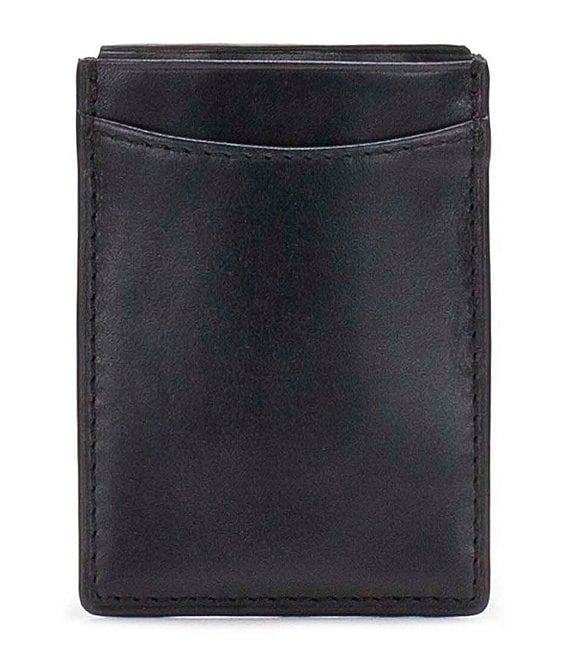 Color:Black - Image 1 - Nash Amalfi Magnetic Money Clip Card Case