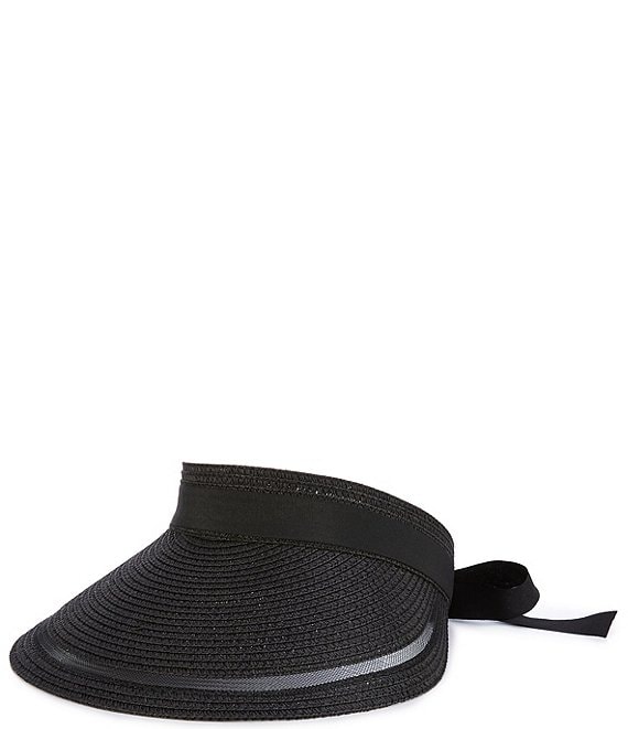 Natasha Accessories Tie Back Visor Hat