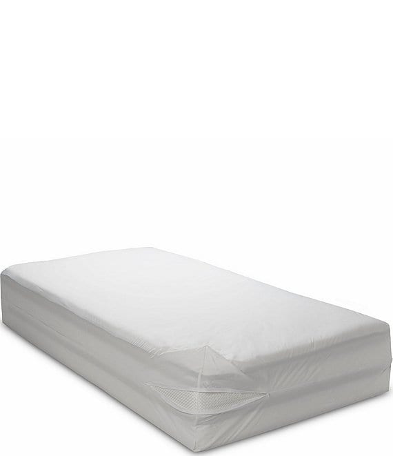 Color:White - Image 1 - All Cotton Allergy and Bed Bug Proof Crib Mattress Cover