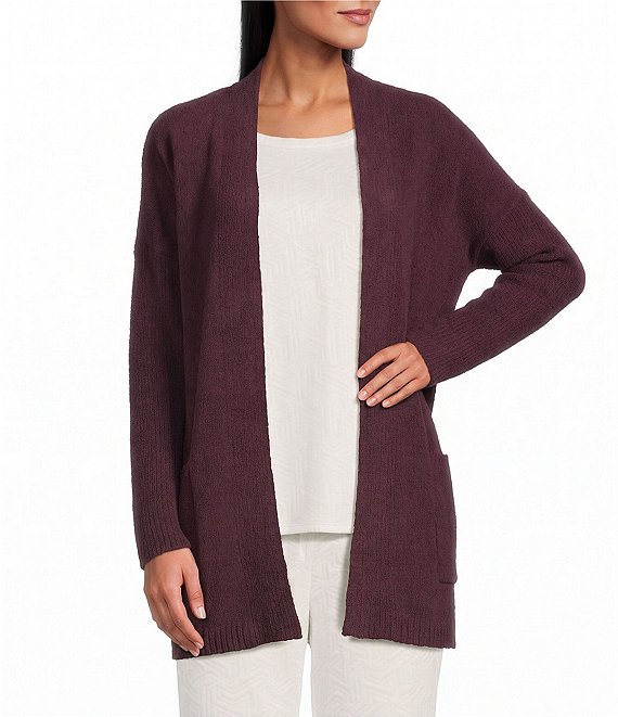 Natori N by Natori Drop Shoulder Long Sleeve Cardigan