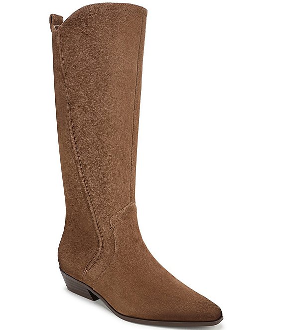 Naturalizer 27 EDIT Brooke Suede Tall Western Boots