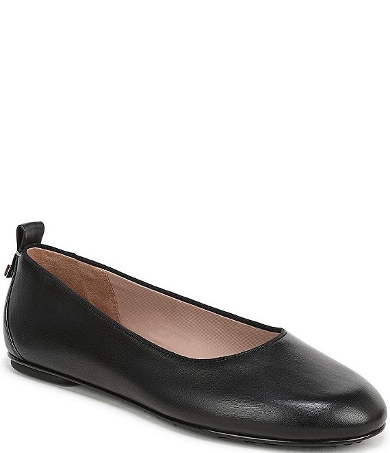 Naturalizer Ava Leather Round Toe Ballet Flats