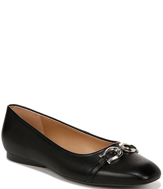 Naturalizer Charlotte Leather Bit Detail Ballet Flats | Dillard's