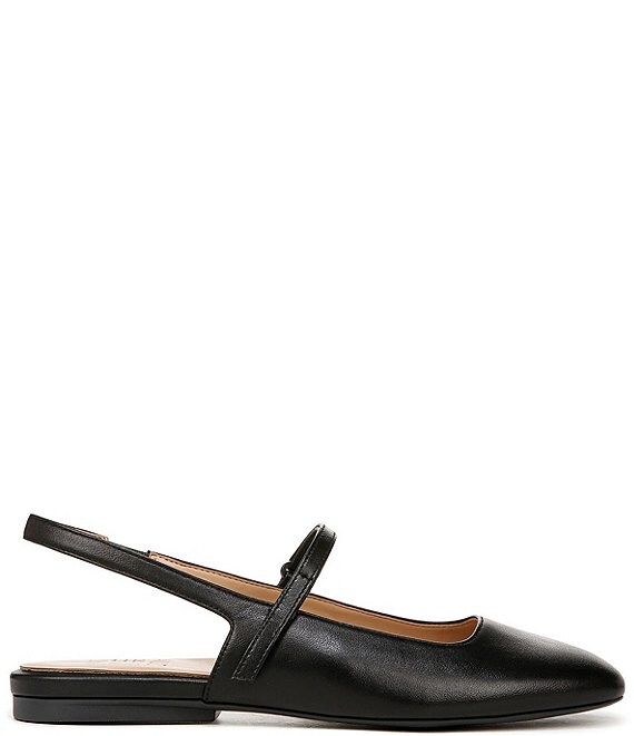 Naturalizer Connie Leather Slingback Mary Jane Square Toe Ballet